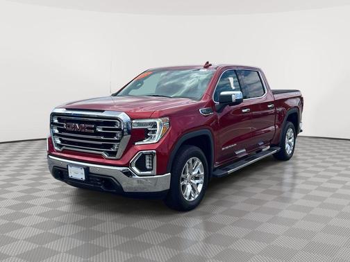 Cayenne Red Tintcoat 2021 GMC Sierra 1500 SLT