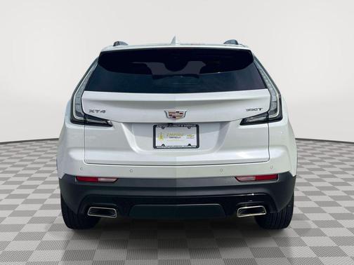 Crystal White Tri-Coat 2023 Cadillac XT4 Sport