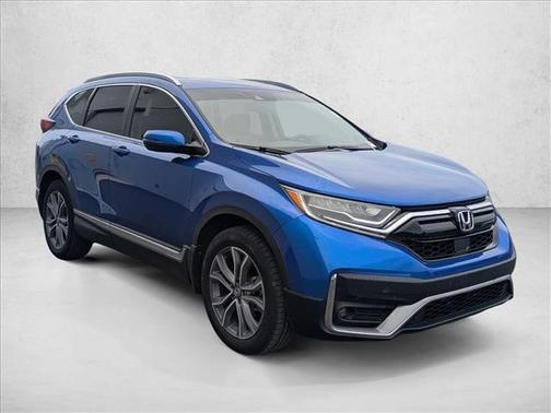 Blue 2022 Honda CR-V AWD Touring
