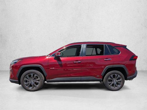 Ruby Flare Pearl 2024 Toyota RAV4 Hybrid SE