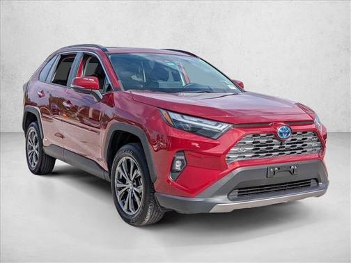 Ruby Flare Pearl 2024 Toyota RAV4 Hybrid SE