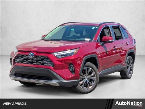 Ruby Flare Pearl 2024 Toyota RAV4 Hybrid SE