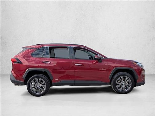Ruby Flare Pearl 2024 Toyota RAV4 Hybrid SE