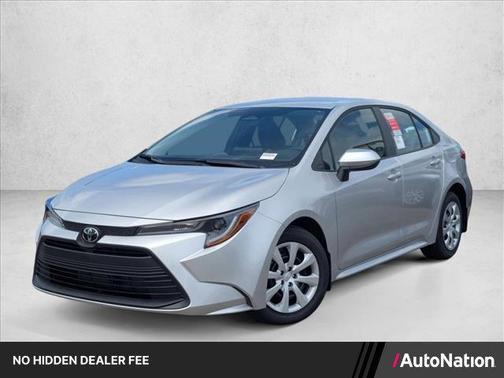 Classic Silver Metallic 2025 Toyota Corolla LE