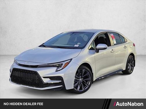 Classic Silver Metallic 2026 Toyota Corolla SE