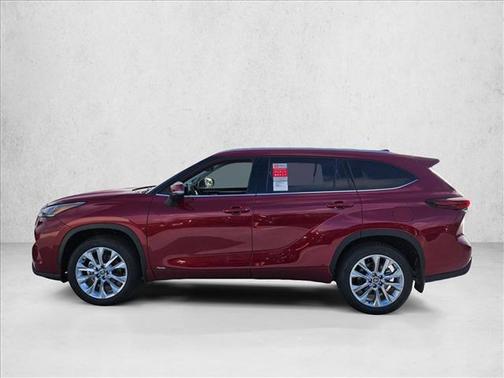 Ruby Flare Pearl 2026 Toyota Highlander Hybrid Limited