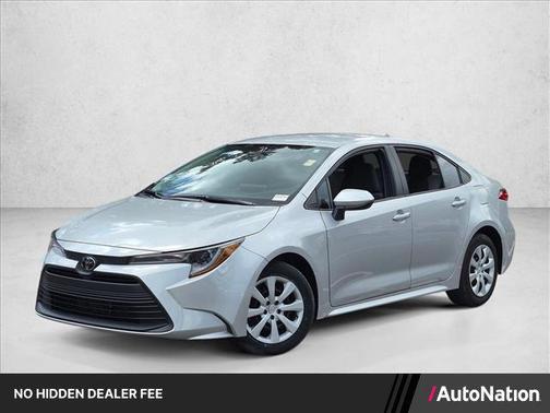 Classic Silver Metallic 2024 Toyota Corolla LE