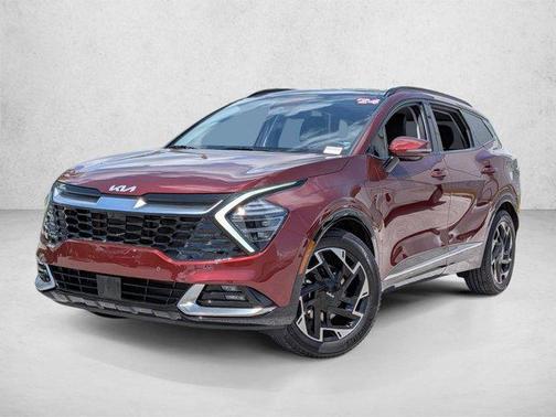Dawning Red 2024 Kia Sportage SX-Prestige