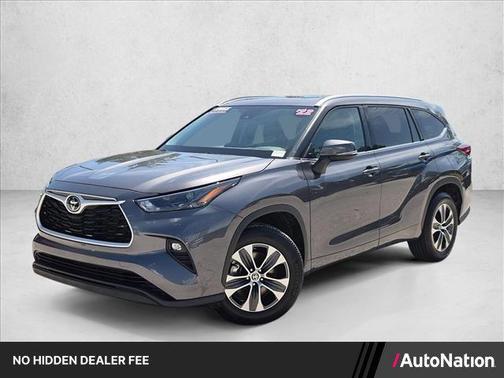 Magnetic Gray Metallic 2022 Toyota Highlander XLE
