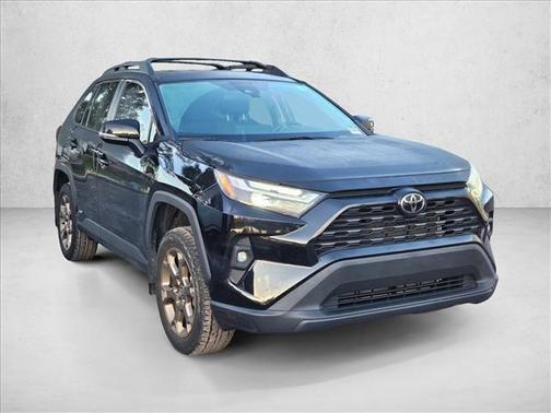 Midnight Black Metallic 2025 Toyota RAV4 Hybrid SE