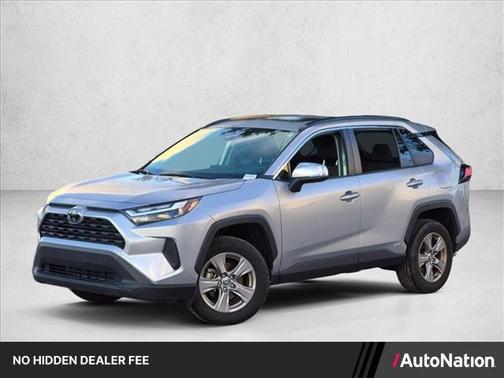 Silver Sky Metallic 2025 Toyota RAV4 Hybrid XLE