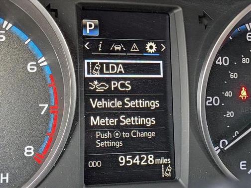 Blue 2018 Toyota RAV4 LE