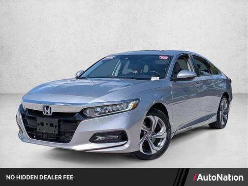Silver/Gray 2018 Honda Accord EX-L 2.0T
