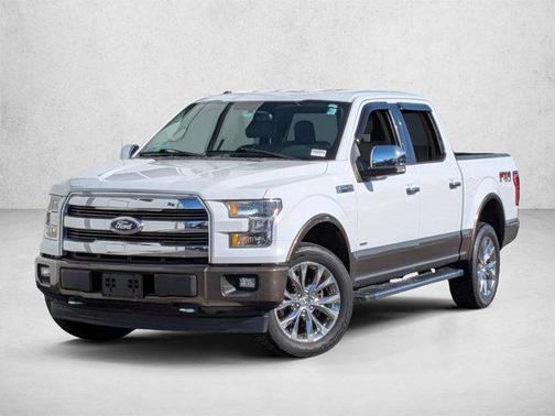 Oxford White 2017 Ford F-150 Lariat