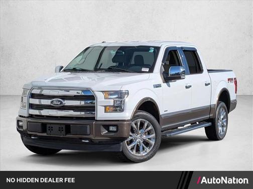 Oxford White 2017 Ford F-150 Lariat