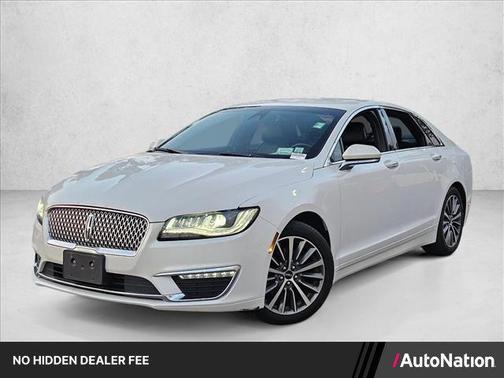 White 2019 Lincoln MKZ Reserve I