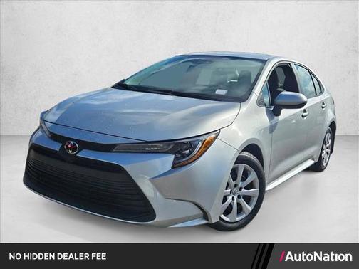 Classic Silver Metallic 2025 Toyota Corolla LE