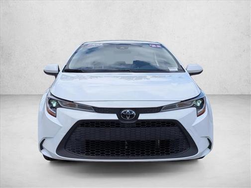 White 2022 Toyota Corolla LE