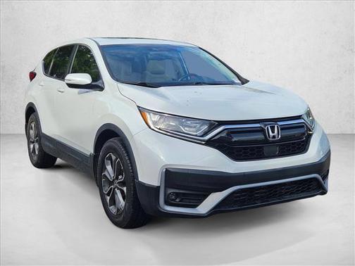 Platinum White Pearl 2021 Honda CR-V 2WD EX-L
