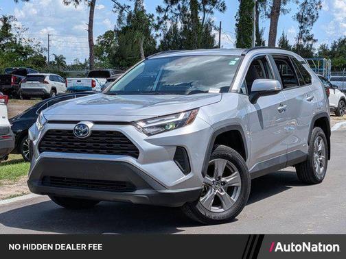 Silver Sky Metallic 2024 Toyota RAV4 Hybrid XLE