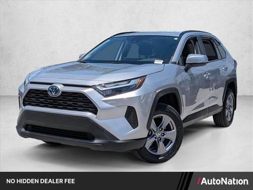 Silver Sky Metallic 2024 Toyota RAV4 Hybrid XLE