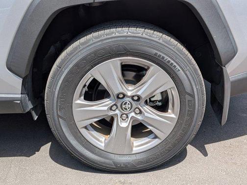 Silver Sky Metallic 2024 Toyota RAV4 Hybrid XLE