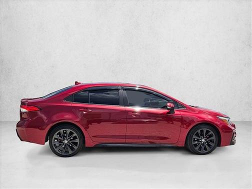 Ruby Flare Pearl 2023 Toyota Corolla SE