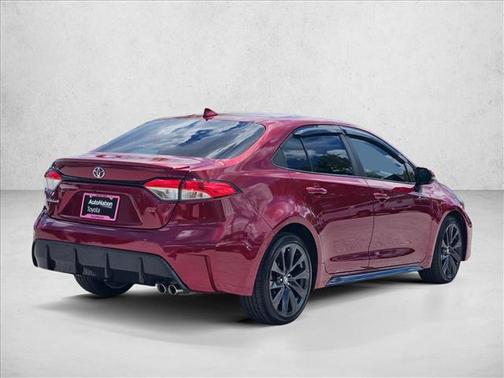 Ruby Flare Pearl 2023 Toyota Corolla SE