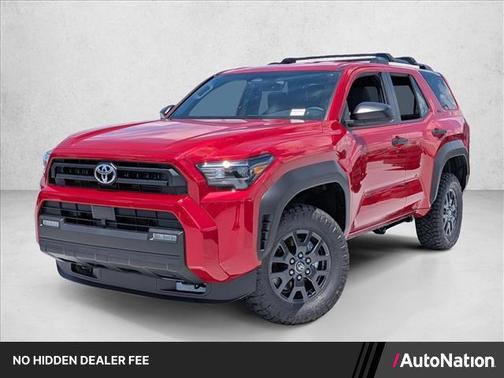 Supersonic Red 2026 Toyota 4Runner SR5