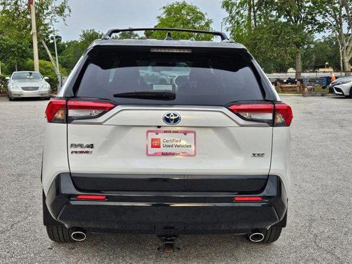 Wind Chill Pearl/Midnight Black Metallic 2023 Toyota RAV4 Prime XSE