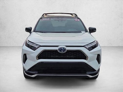 Wind Chill Pearl/Midnight Black Metallic 2023 Toyota RAV4 Prime XSE