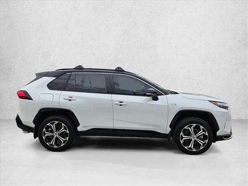 Wind Chill Pearl/Midnight Black Metallic 2023 Toyota RAV4 Prime XSE