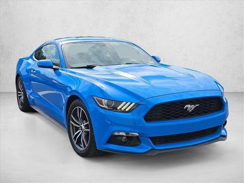 Grabber Blue 2017 Ford Mustang EcoBoost Premium