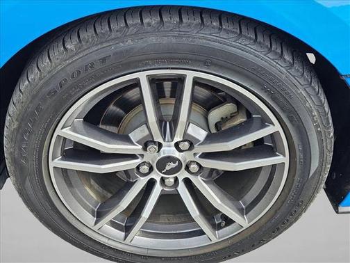 Grabber Blue 2017 Ford Mustang EcoBoost Premium
