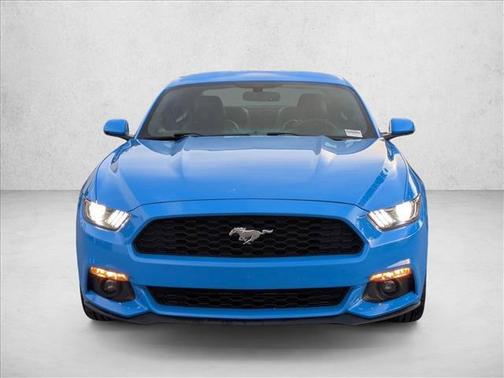 Grabber Blue 2017 Ford Mustang EcoBoost Premium