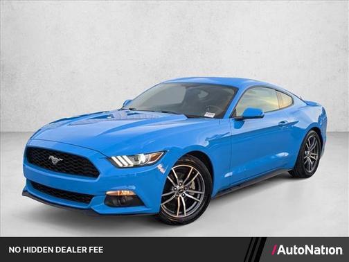 Grabber Blue 2017 Ford Mustang EcoBoost Premium