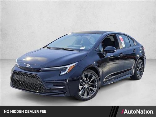 Midnight Black Metallic 2026 Toyota Corolla SE