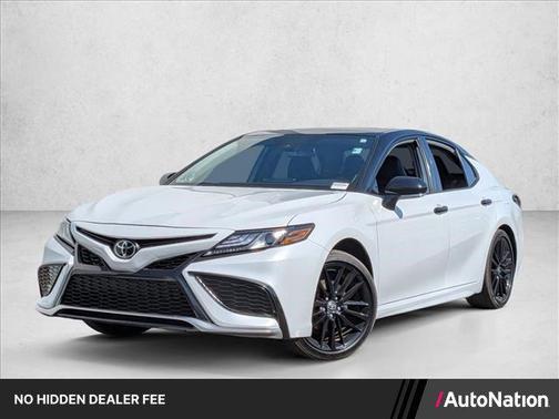 Midnight Black Metallic 2024 Toyota Camry XSE