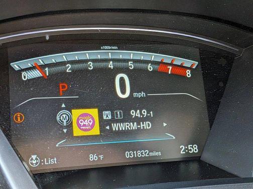 Platinum White Pearl 2021 Honda CR-V 2WD EX