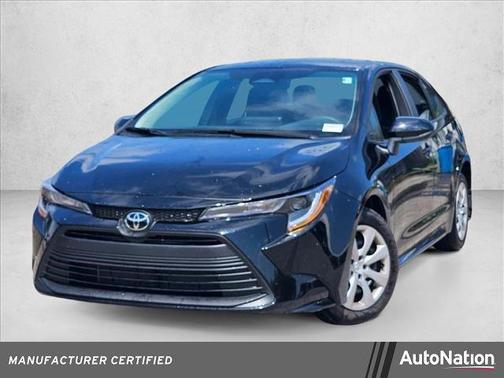 Midnight Black Metallic 2026 Toyota Corolla LE