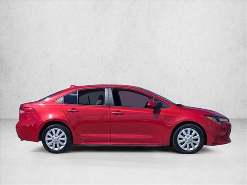 Barcelona Red Metallic 2021 Toyota Corolla LE