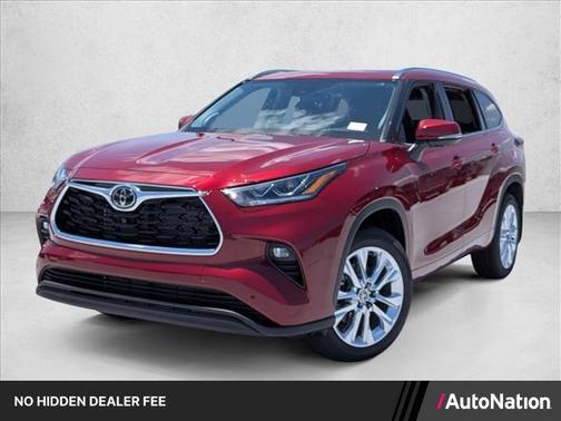 Ruby Flare Pearl 2026 Toyota Highlander Limited
