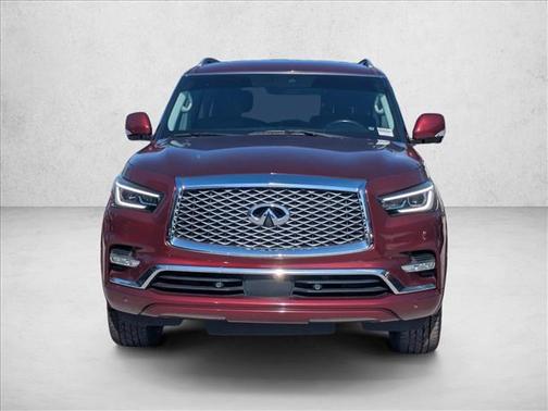 Coulis Red 2021 INFINITI QX80 Luxe
