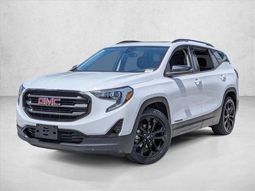 Summit White 2021 GMC Terrain SLT