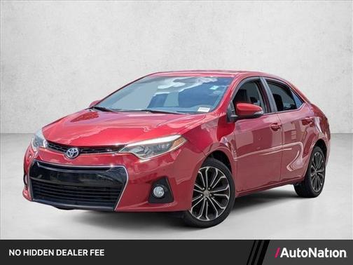 Barcelona Red Metallic 2014 Toyota Corolla S Plus