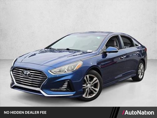 Lakeside Blue 2018 Hyundai SONATA SEL