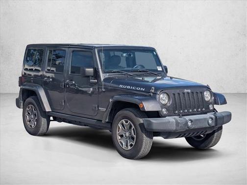 Granite Crystal Metallic Clearcoat 2017 Jeep Wrangler Unlimited Rubicon