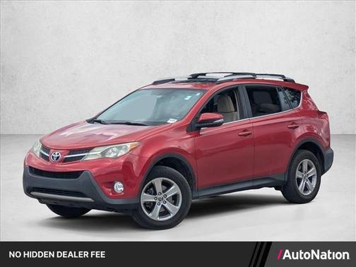 Barcelona Red Metallic 2015 Toyota RAV4 XLE