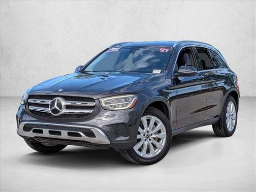 Gray 2021 Mercedes-Benz GLC 300 Base