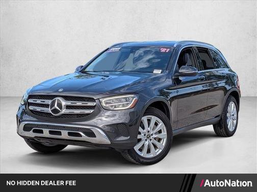 Gray 2021 Mercedes-Benz GLC 300 Base